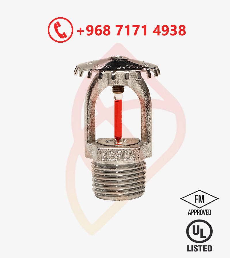Upright sprinklers