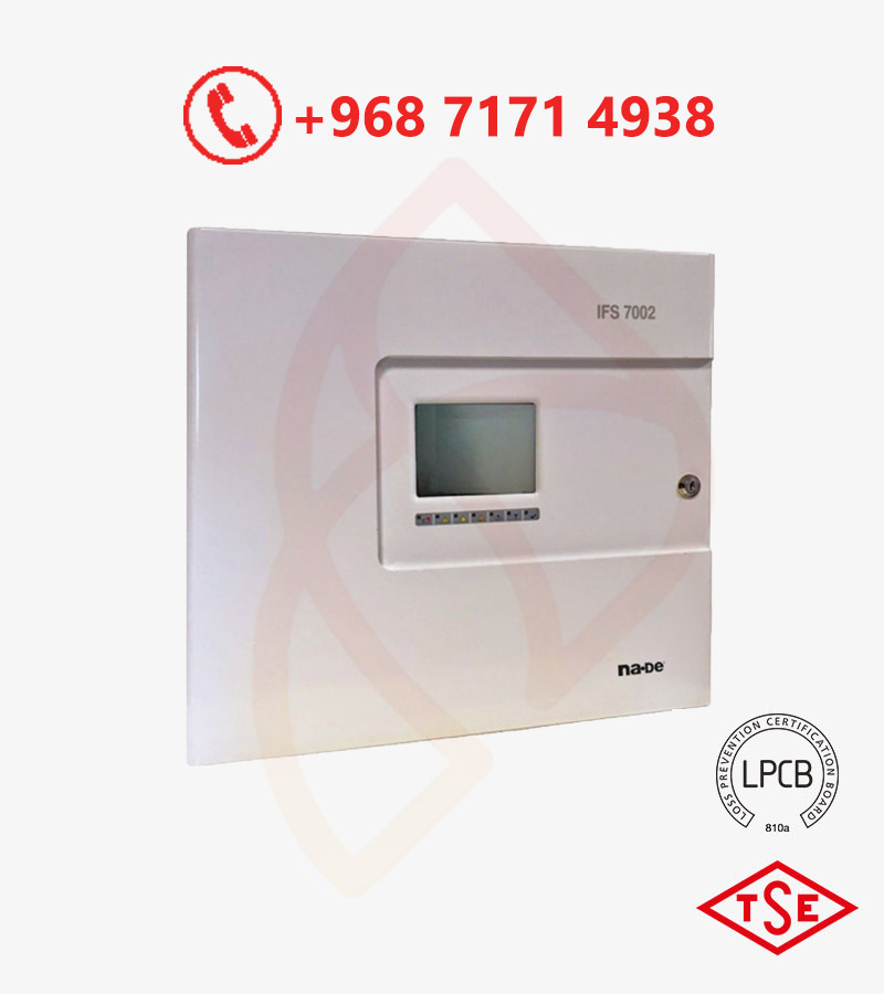nade IFS7002 addressable fire alarm switchboard 4 loops