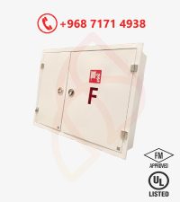 twin fire hose cabinet